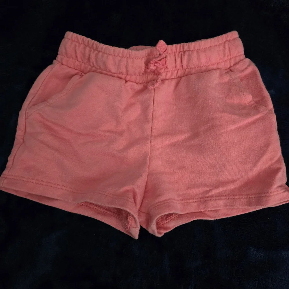 Cat & Jack Coral Pink Elastic Waist Shorts